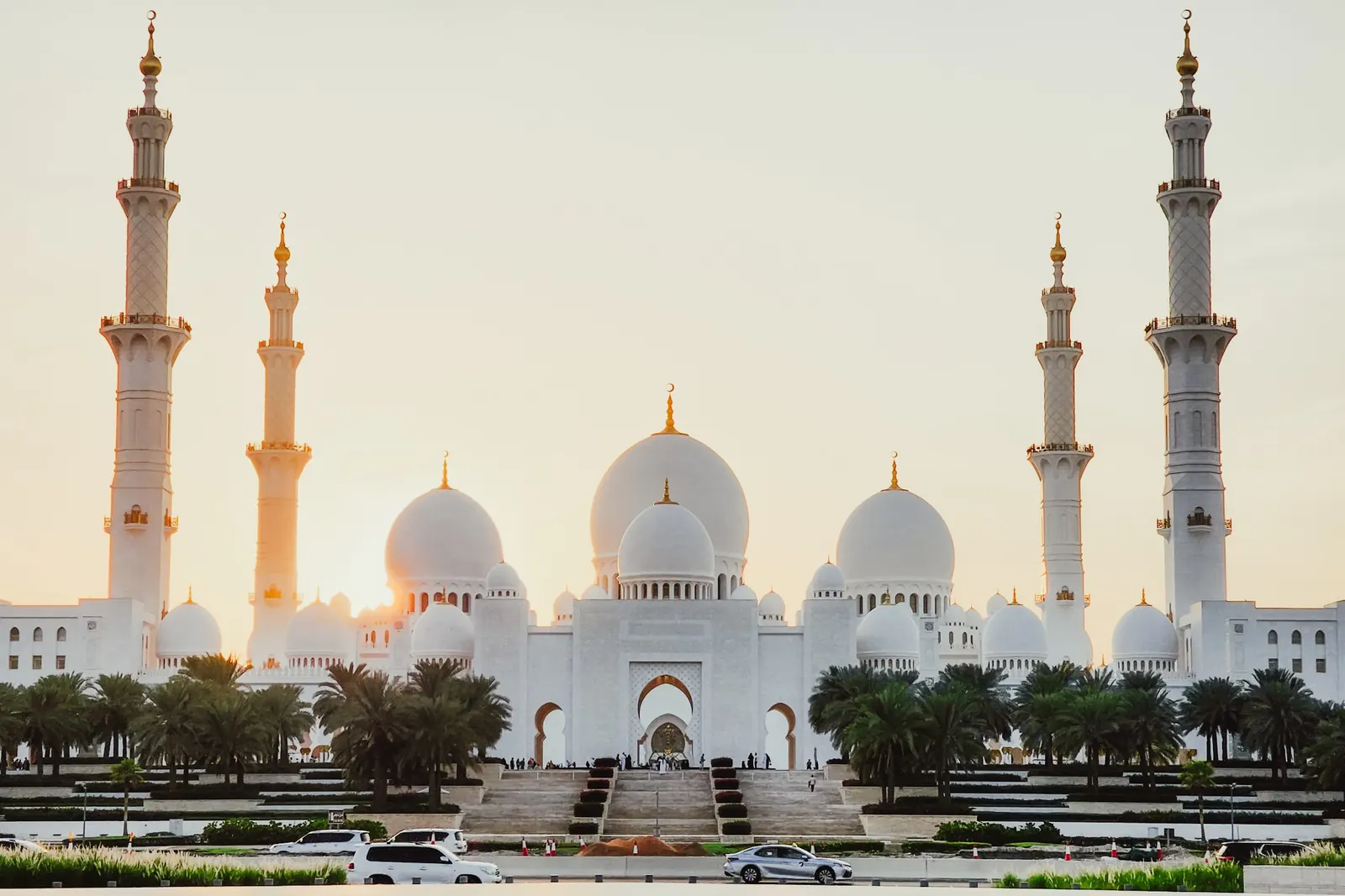 Sheikh Zayed Grand Mosque Abu Dhabi naplementében